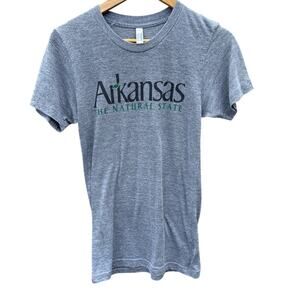 Arkansas The Natural State retro Gray Women's Shirt XS